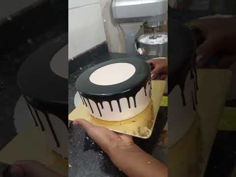 chocolate cake double step.