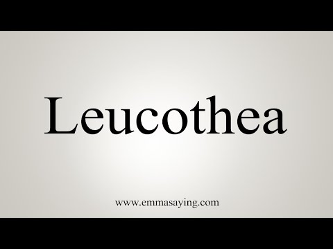 How To Say Leucothea