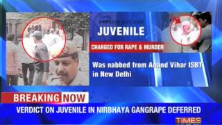 Nirbhaya gangrape case: Verdict on juvenile deferred