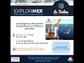 ExploriMER Marseille Le Métier De Grutier Sur Navire Offshore Présenté Par Julien Boucard