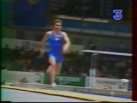 Evgueniy CHABAEV (RUS) vault - 1995 European Cup Rome EF