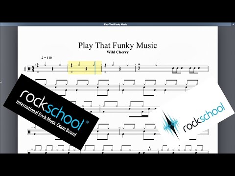 Play That Funky Music Rockschool Grade 3 Drums