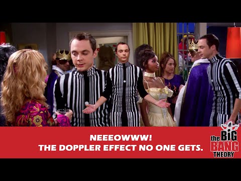 Sheldon’s Doppler Effect Costume Explained 😂 | TBBT