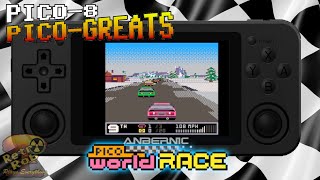 🏁🏎️ Pico 8 Greats: Pico World Race wins the Checkered Flag! 🏎️🏁