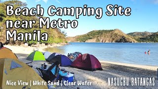 Affordable Beach Camping Site at Nasugbu Batangas | White Sand Beach Resort near