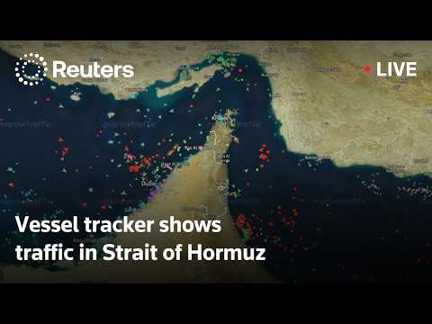 Video Thumbnail: LIVE: Vessel traffic in Strait of Hormuz