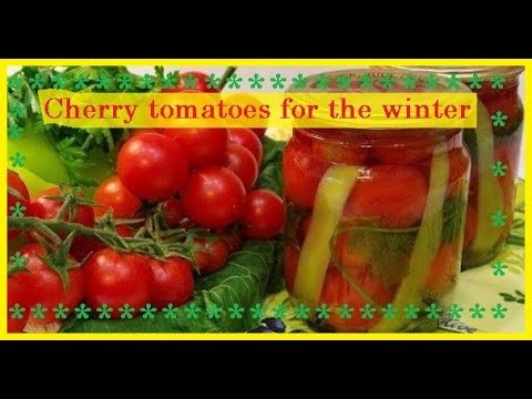 Cherry tomatoes for the winter / Bon Appetit