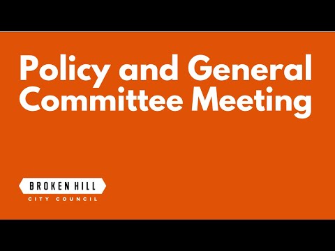 Policy and General Committee Meeting | December 2023
