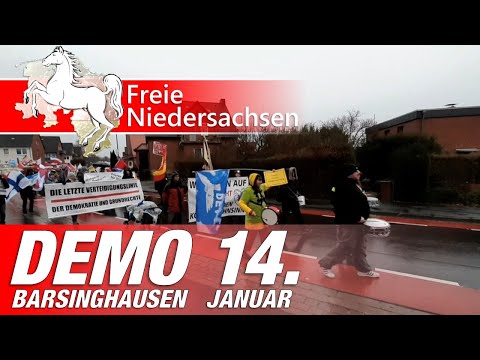 BARSINGHAUSEN FÜR FRIEDEN - FREIHEIT UND SELBSTBESTIMMUNG ! - Demonstration am 14.01.2023