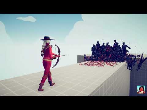 200x BLACK PANTHER + 1x GIANT vs EVERY GOD - Totally Accurate Battle Simulator TABS