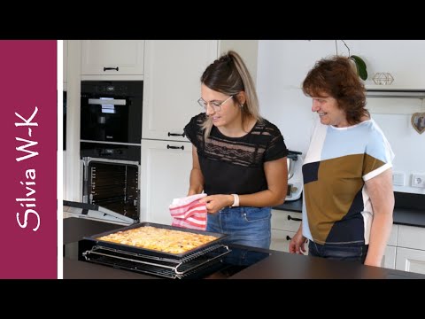 Blitzkuchen / Blechkuchen mit Sauerkirschen / leicht