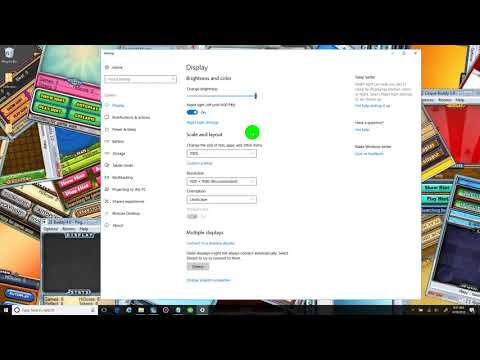 Windows 10 Display Settings