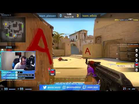 Woxic Stupid Play - Kills Teammate - CS:GO