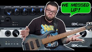 Video thumbnail for GK Fusion 800S and GK Legacy 800 Comparison by The Bass Channel