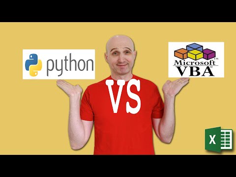 Will Python Kill Excel VBA?
