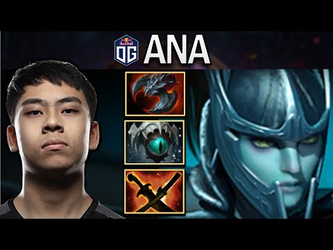 OG.ANA SMURF PHANTOM ASSASSIN - TANK BUILD - DOTA 2 7.29 GAMEPLAY