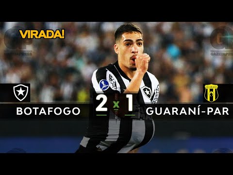 Botafogo 2 x 1 Guaraní-PAR | Melhores Momentos | Sul-Americana 02/08/2023