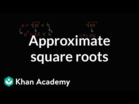 Approximating square roots