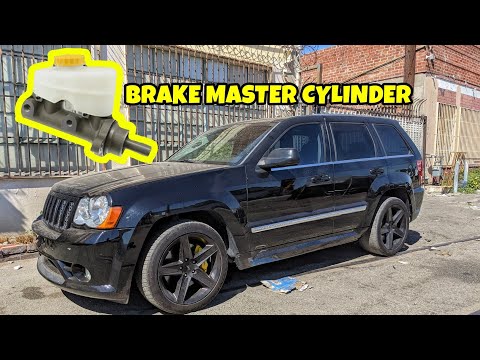 Jeep Grand Cherokee Srt8 Brake Master Cylinder Replacement - Sinking Brake Pedal **FIXED**
