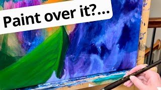 Fearless Art 🎨 Intuitive Painting Transformation into a "Little Master" piece