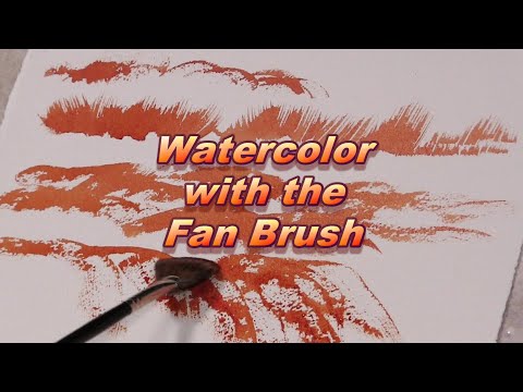 Quick Tip 298 - Watercolor with the Fan Brush