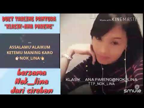 Karaoke tarling duet "ana pareng"