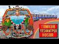 Tumkur Yesvantpur Hosur New MEMU Train Indian Railways Train Videos