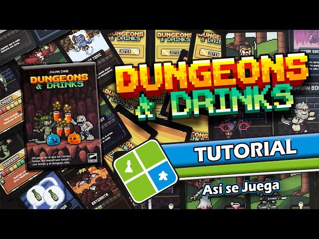Vídeo relacionado con Zewool Buró de Juegos Dungeons & Drinks - Juego de cartas para 2-6 jugadores, a partir de 6 años