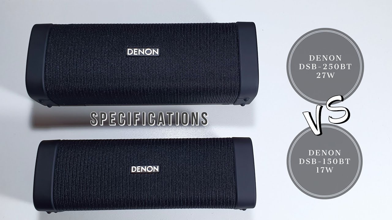 video Loa Bluetooth Denon Envaya DSB-150BT chính hãng 0