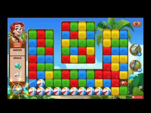 Lost Island Blast Adventure Level 1352 NO BOOSTERS - A S GAMING ✔