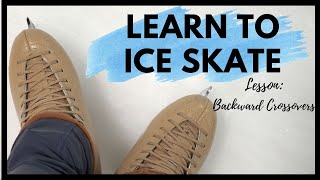 Learn How to Ice Skate: Backward Crossovers Lesson 31