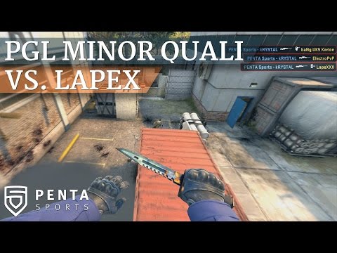 PGL Minor Qualifier: PENTA Sports VS. Lapex