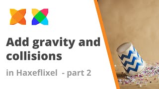 10. How to add gravity to a sprite and collisions in Haxeflixel - Part 2