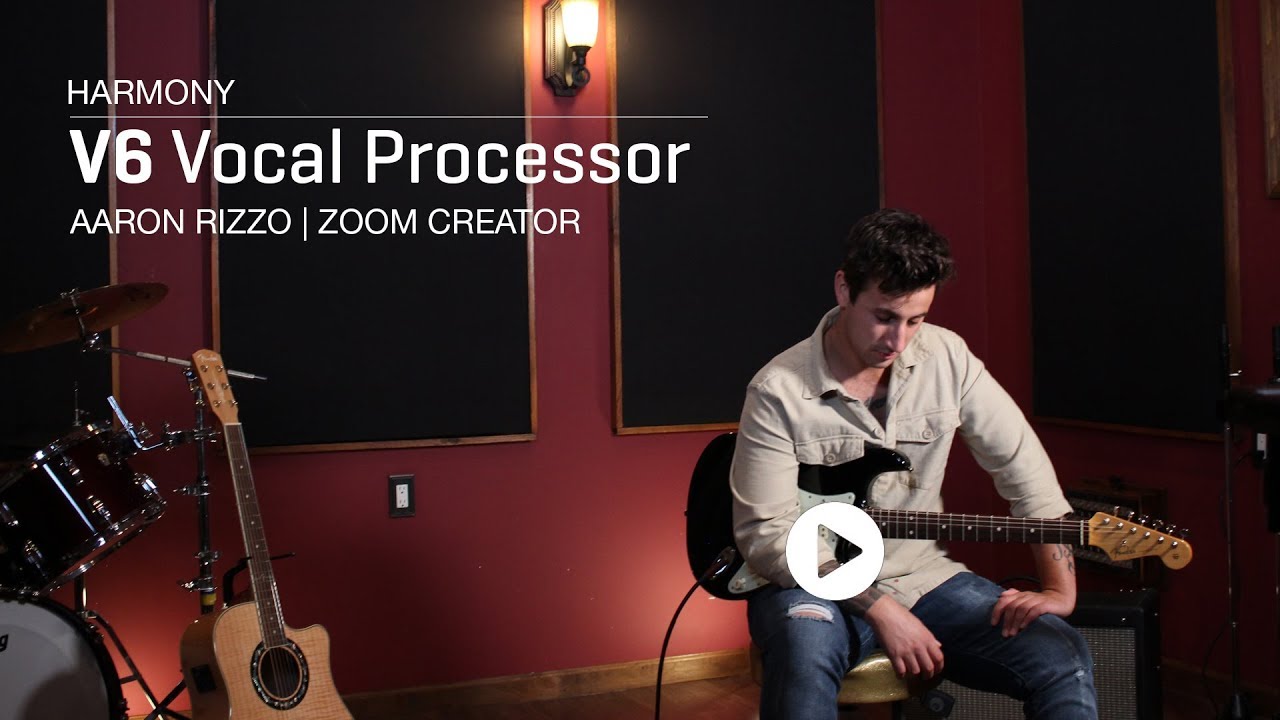 Zoom V6 multiefektilaite  - laulajille