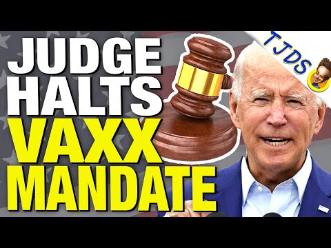 Federal Judge Halts Biden's Vaxx Mandate