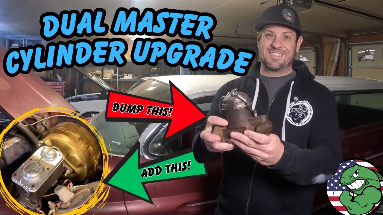 Classic Car DUAL MASTER CYLINDER Upgrade Explained in Minutes!