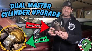 Classic Car DUAL MASTER CYLINDER Upgrade Explained in Minutes!