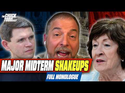 Major SHAKEUPS That Will Affect The 2026 Midterm Elections | Chuck Todd Politics Podcast