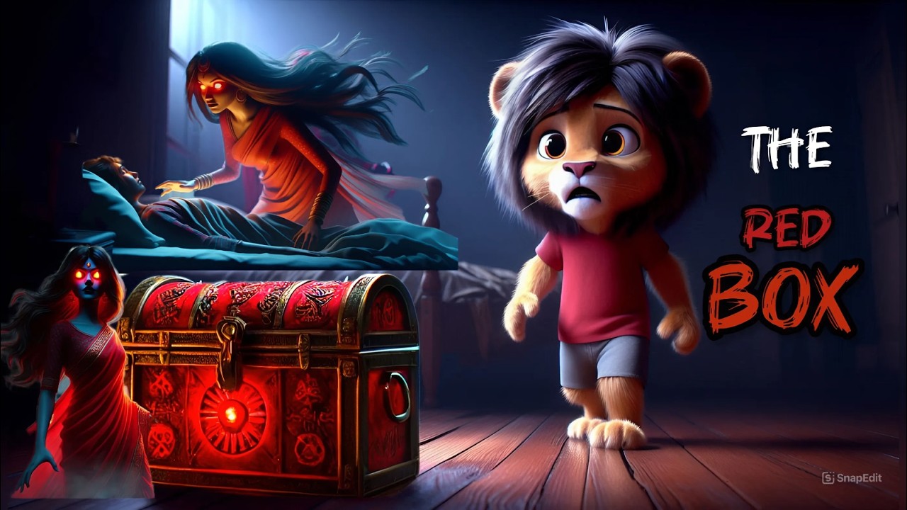 | शेरू और लाल बक्सा |Horror story #shorts | #horrorstory | #ghoststory | #ai #bhoot |