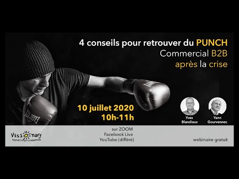 Fr Conseils pour retrouver du PUNCH commercial B2B après la crise