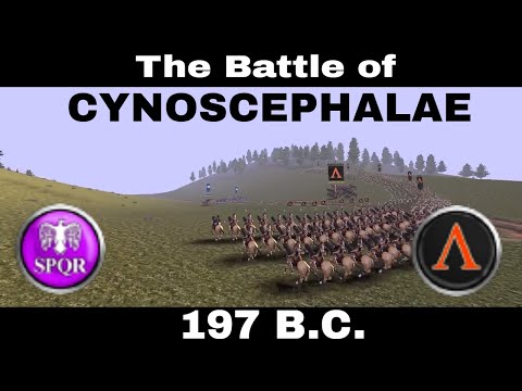 The Battle of Cynoscephalae (197 B.C.) Very Hard - Total War Historical Battles
