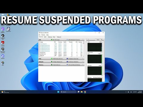 How To Resume Suspended Programs on Windows 10/11 - Easy Fix