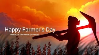 Happy Farmers Day WhatsApp Status |  किसान दिबस 23 December 2020