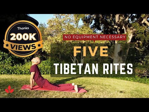 5 TIBETAN RITES YOGA // THE FOUNTAIN OF YOUTH // FOLLOW ALONG 🙏