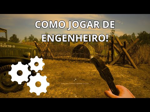 COMO JOGAR DE ENGENHEIRO NO HELL LET LOOSE!! (CONSTRUA COMO UM PRÓ)