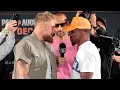 Jake Paul TAUNTS Andre August in his FACE! Both have HEATED FACE OFF in Orlando!