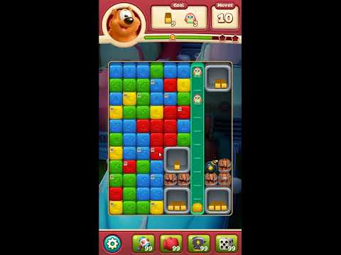 Toon Blast Level 8063 - NO BOOSTERS 🐻🐺🐱 | SKILLGAMING ✔️