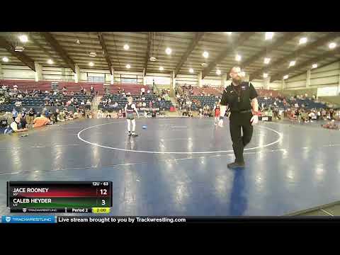63 Lbs Round 2 - Jace Rooney, NY Vs Caleb Heyder, UT 9294