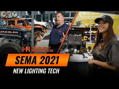 Checkout All the NEW LED Lighting Products from the TOP Brands at SEMA 2021  | Headlight Revolution