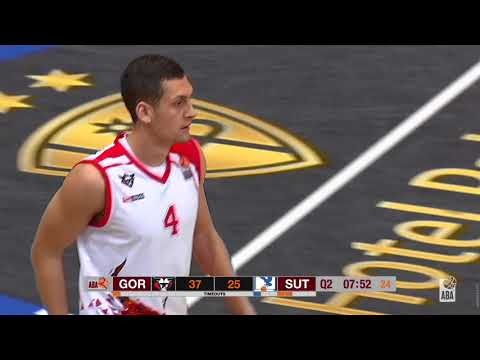ABA Liga 2 2020/21 highlights, Round 13: Gorica - Sutjeska (27.3.2021)